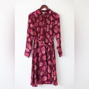 Nanette Nanette Lepore Floral long Sleeve Dress